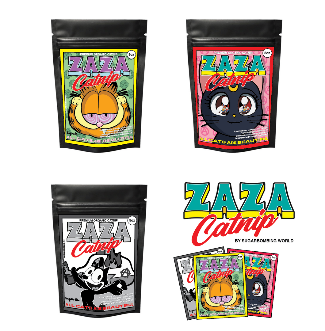 00 Catnip Collab: Sugarbombing x Zaza Catnip