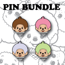 Load image into Gallery viewer, 00 Pastel friends pin
