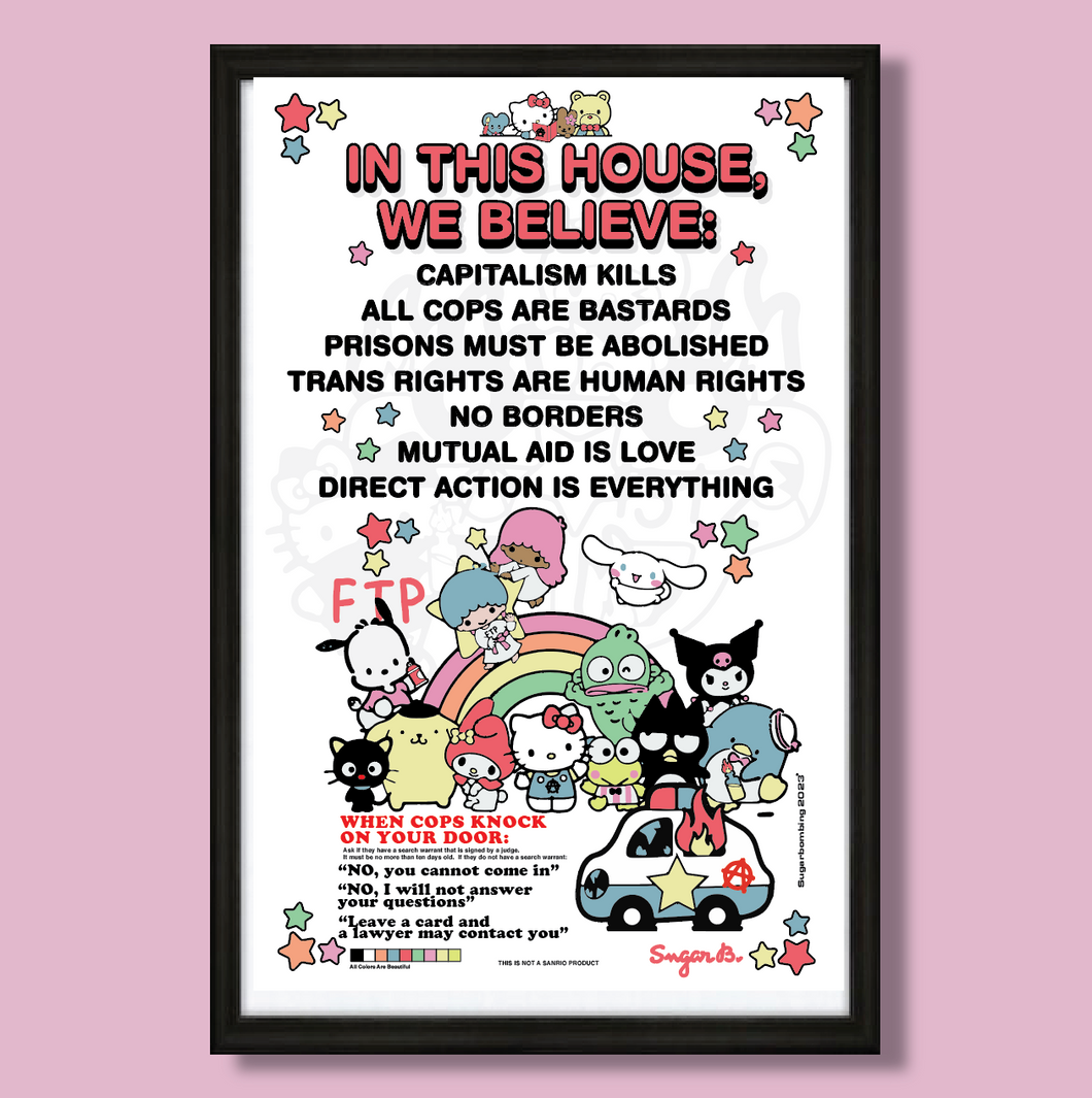 AAA IN THIS HOUSE poster
